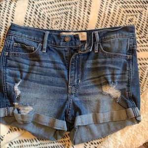 Hollister high rise shorts